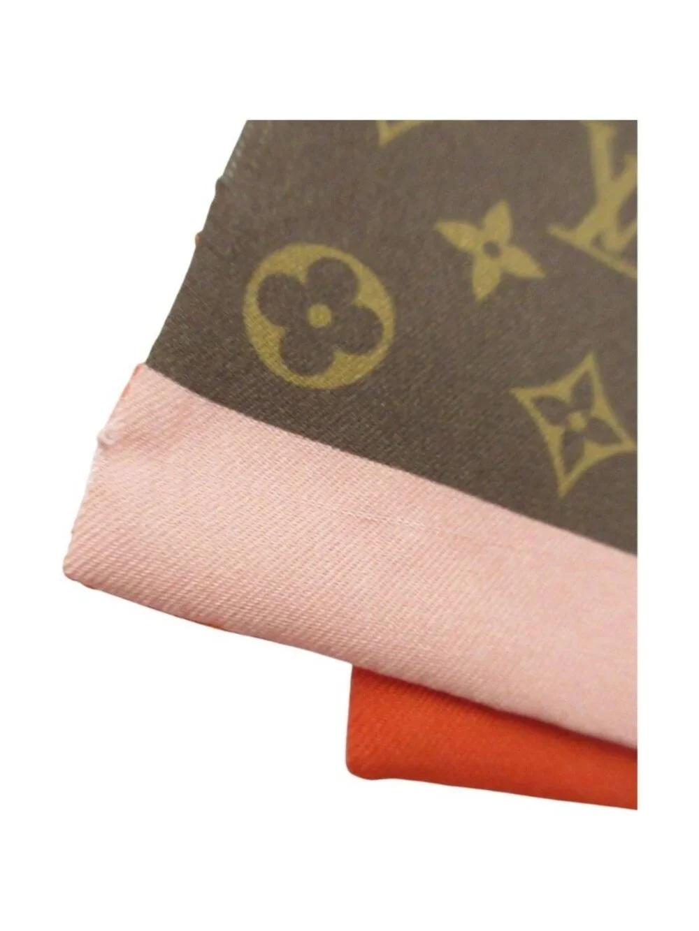 Louis Vuitton Bandeau Animogram Leopard Scarf Pink Brown